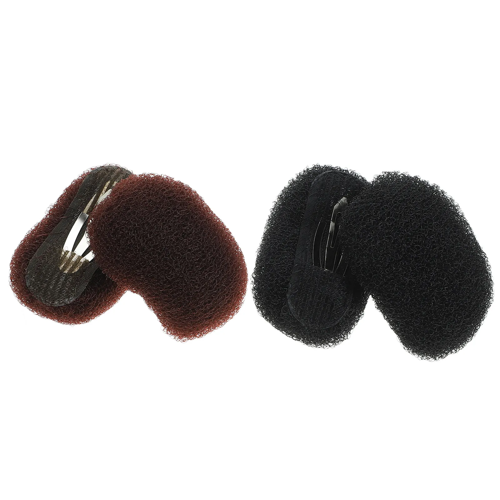 

4Pcs Hair Volume Clip Bump Up Styling Base Women Hair Padding Tool Easy to Use for Daily Work Party Wedding Hairstyle Creation