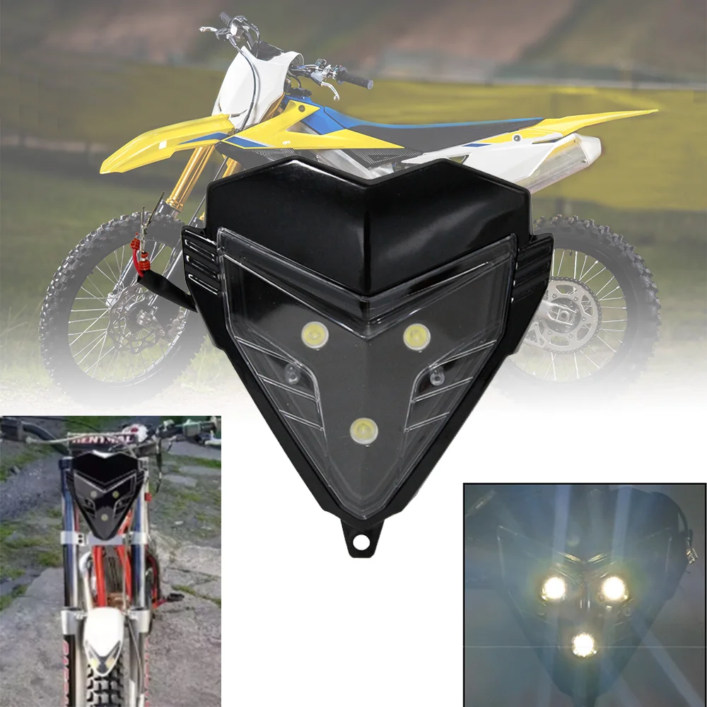 Universal Motorcycle Headlight For 125 150 250 300 350 400 450 505 525 530 For GasGas TXT Pro EC Racing 280 125 250 300