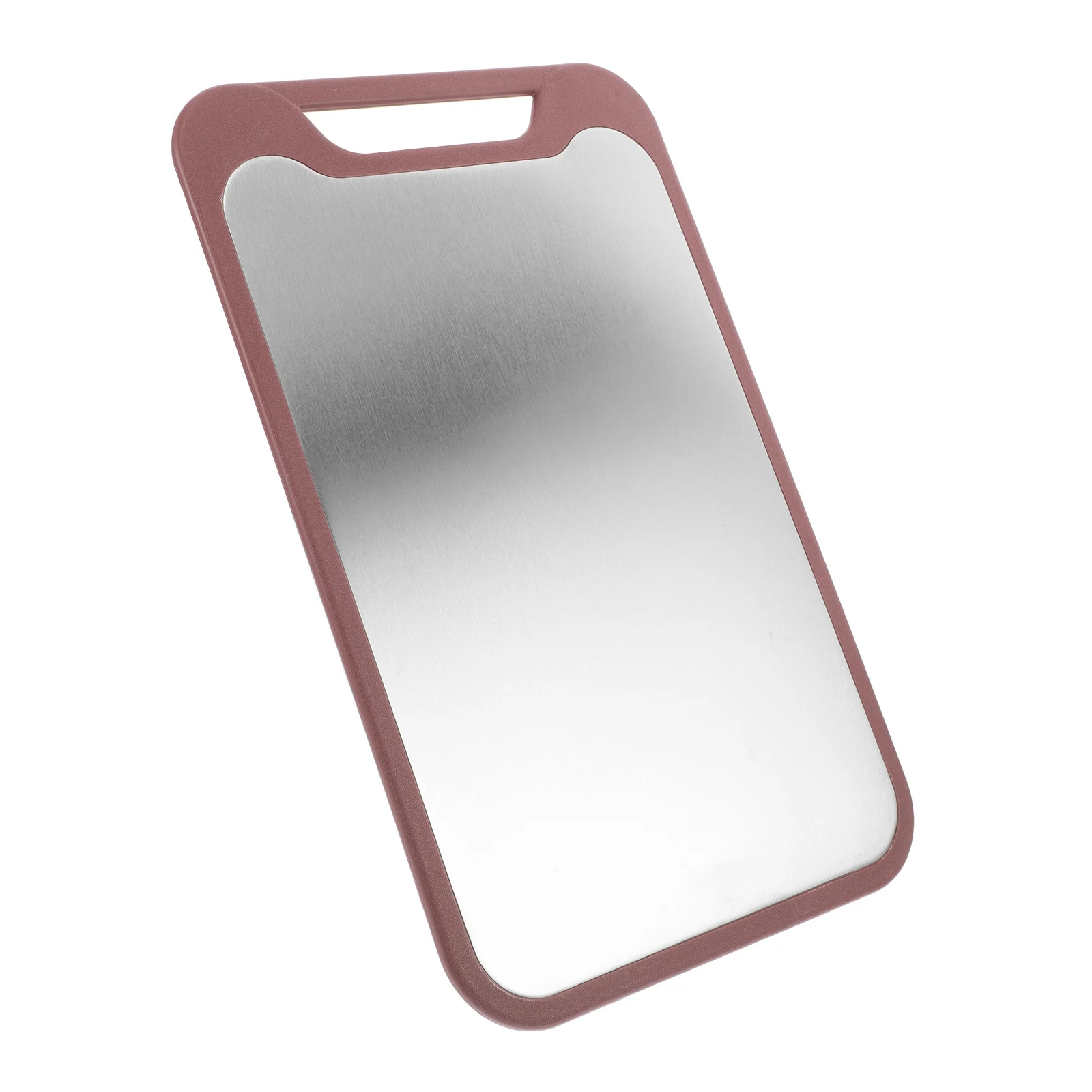 

Double Sided Stainless Steel Plastic Cutting Board Kitchen Meat Vegetable Non-Slip Multi-Function Heavy Duty Food Prep Rolling