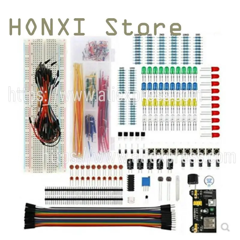 1PCS 830 hole bread plate suite MB-102 is suitable for the UNO R3 kit beginner starter kit