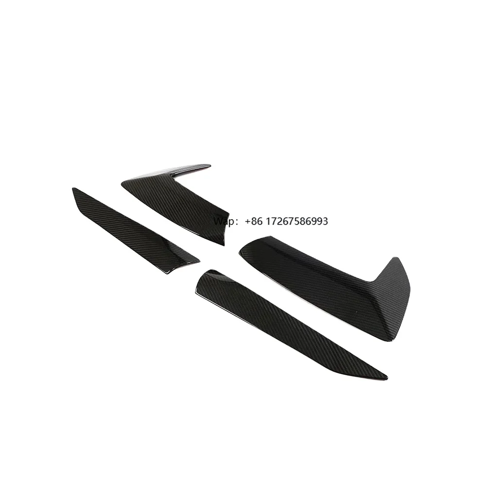 

Power Upgrade Style C8 Carbon Fiber Side Door Fender Vent Trim Door Canards for C8