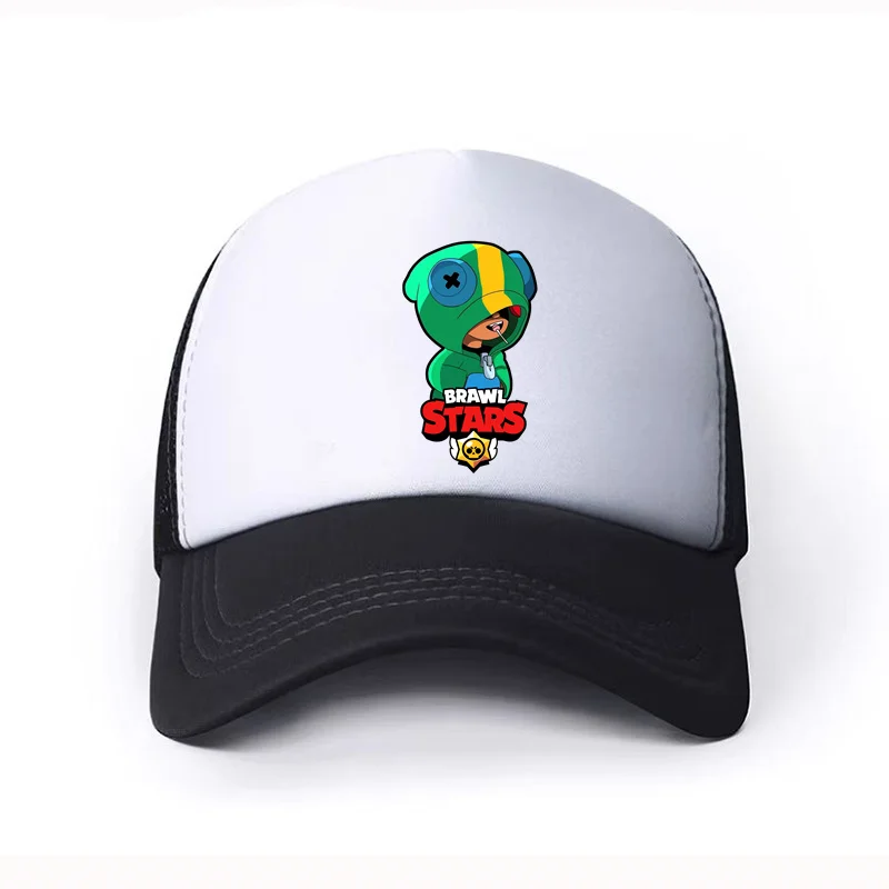 Gorra de béisbol deportiva para niños y niñas, visera de 58CM con estampado de juegos de Anime de 6-15 años, sombrero informal de moda para estudiantes y adolescentes