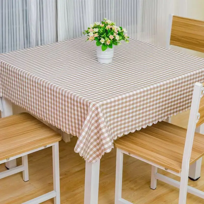 Cotton Linen Tablecloth for Coffee Table, Rectangular Placemat, Table Mat, Linen Fabric, 140x180cm