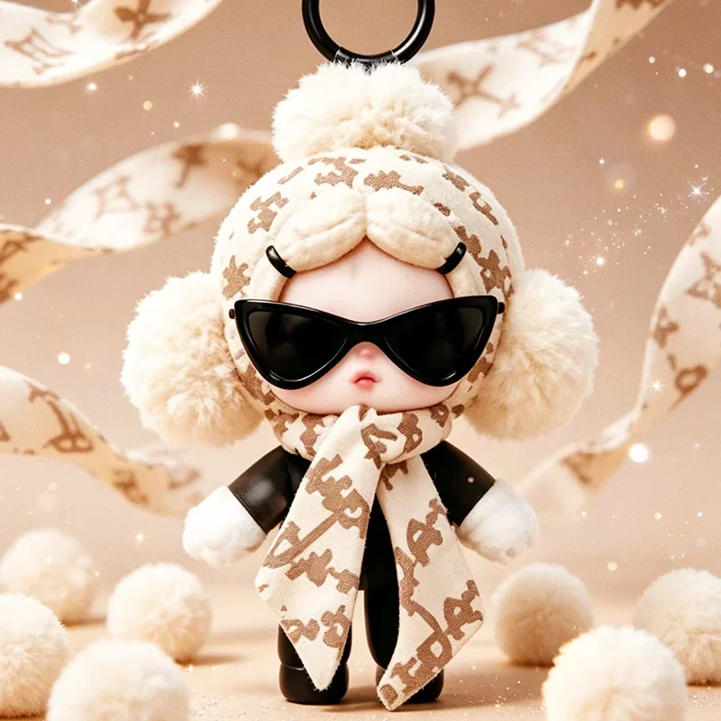 POP MART SKULLPANDA Off Mode Series Plush Doll Pendant Mystery Box Genuine Blind Box Guess Toys Bag Anime Figure Desktop image 3
