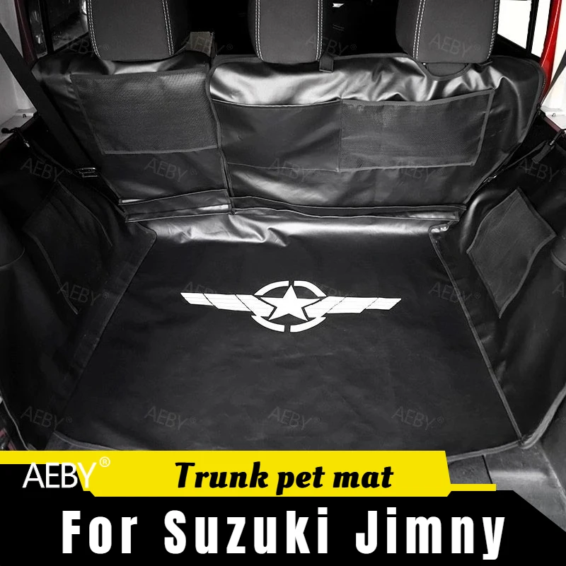 For Jeep Wrangler 2007-2023 Anti-slip all-inclusive cargo lining, trunk pet mat,Waterproof SUV Cargo Liner,Car accessories