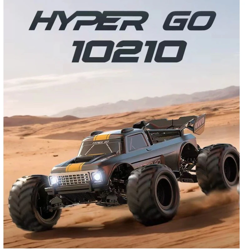MJX Hyper Go Rc Remote Control Car 10210 1/10 Full Scale Brushless 4WD High Speed Electric Professional Racing Off Road Adult