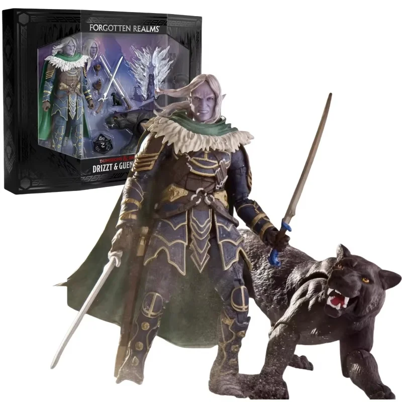 【In stock】 US official limited edition Dragon and Dungeon 6-inch Trister Black Panther set Action Figure Model Toys