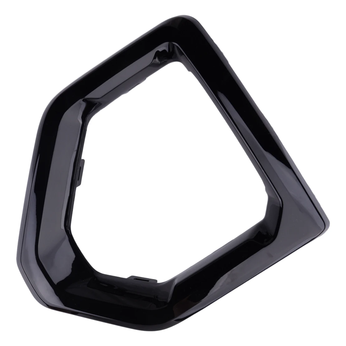 

84176753 Left Front Fog Light Outer Bezel Cover Trim Fit For GMC Sierra 1500 Denali SLT AT4 2019 2020 2021 Glossy Black