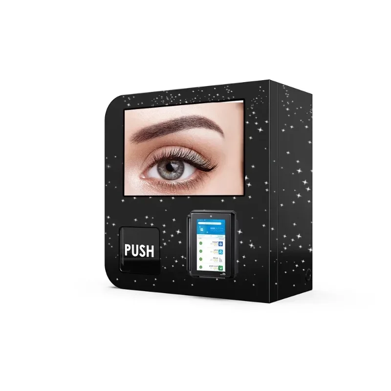 

Touch screen cosmetic beauty mini eyelash vending machine