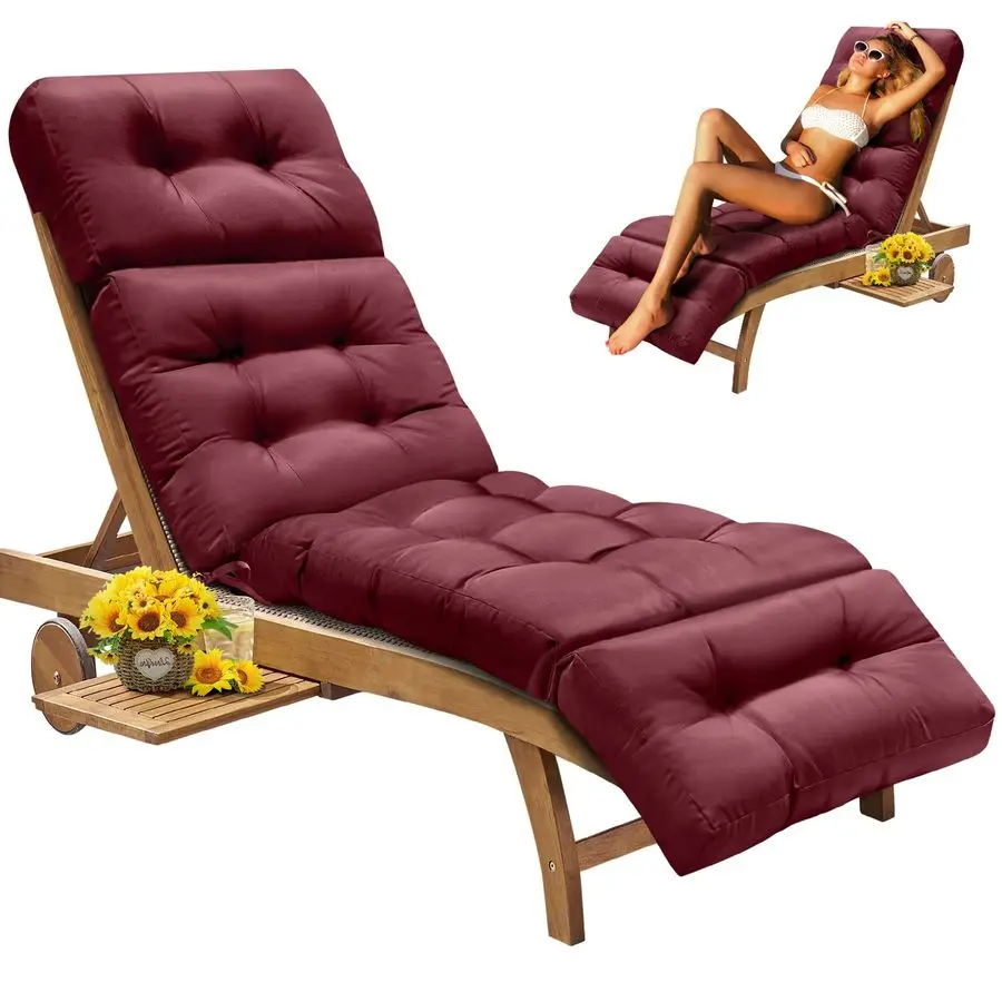 

Подушка для отдыха на открытом воздухе в помещении, подушка для кресла из пены с эффектом памяти для уличной мебели, водонепроницаемые сменные подушки для