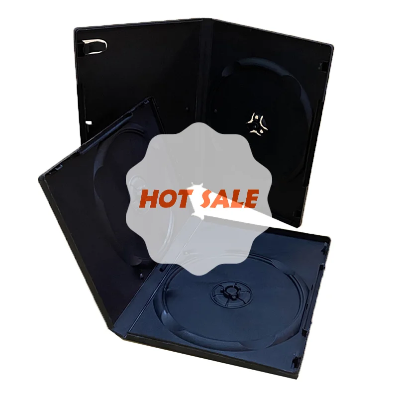 High Quality DVD Box Empty CD Case PP Plastic CD Case CD Case Capacity 1-2 Discs