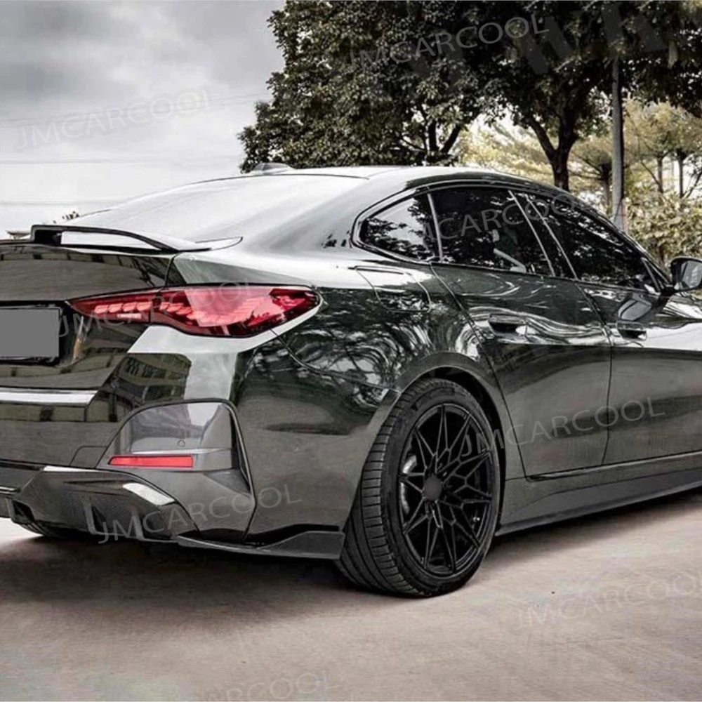 

Dry Carbon Fiber FRP Side SkirtsApron Extension Lip Spoiler Bodykits for BMW 4 Series i4 Sedan 2021+ FRP Side Door Bumper Skirts