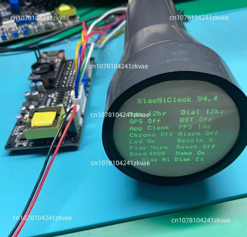 Oscillograph Tube Clock Controller