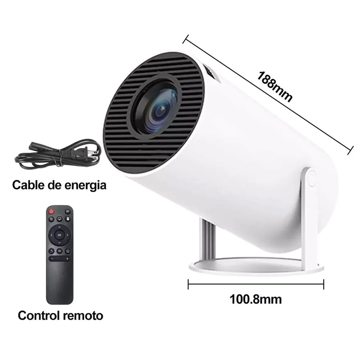 جهاز عرض صغير احترافي عالي الوضوح مناسب لتقديم هدايا العيد متوافق مع أجهزة متعددة بقابس المملكة المتحدة