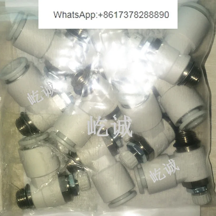 Japan original AS2201F-U01-08 speed regulation stainless steel air outer diameter nylon in quick thread change