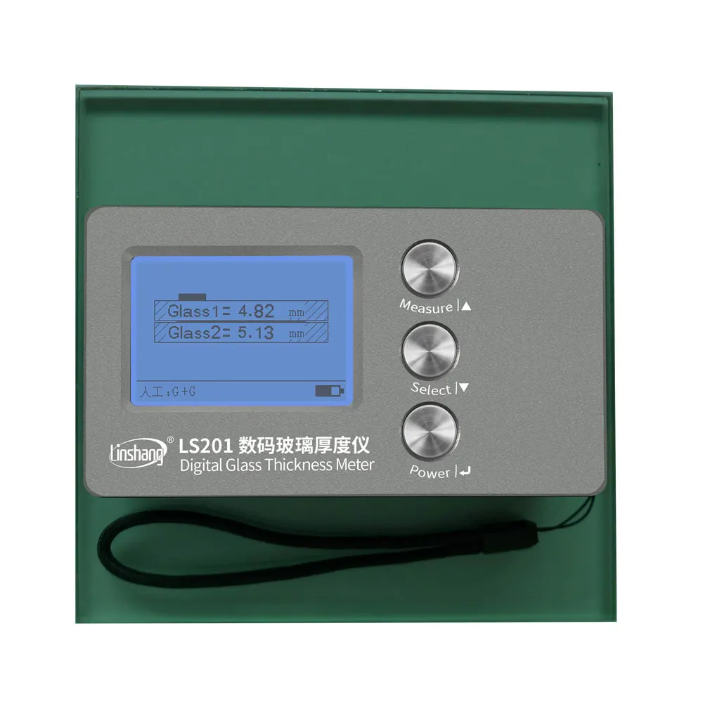 

Customization Linshang LS201 glass thickness for shelf glass thickness laser gauge glass thickness meter gauge