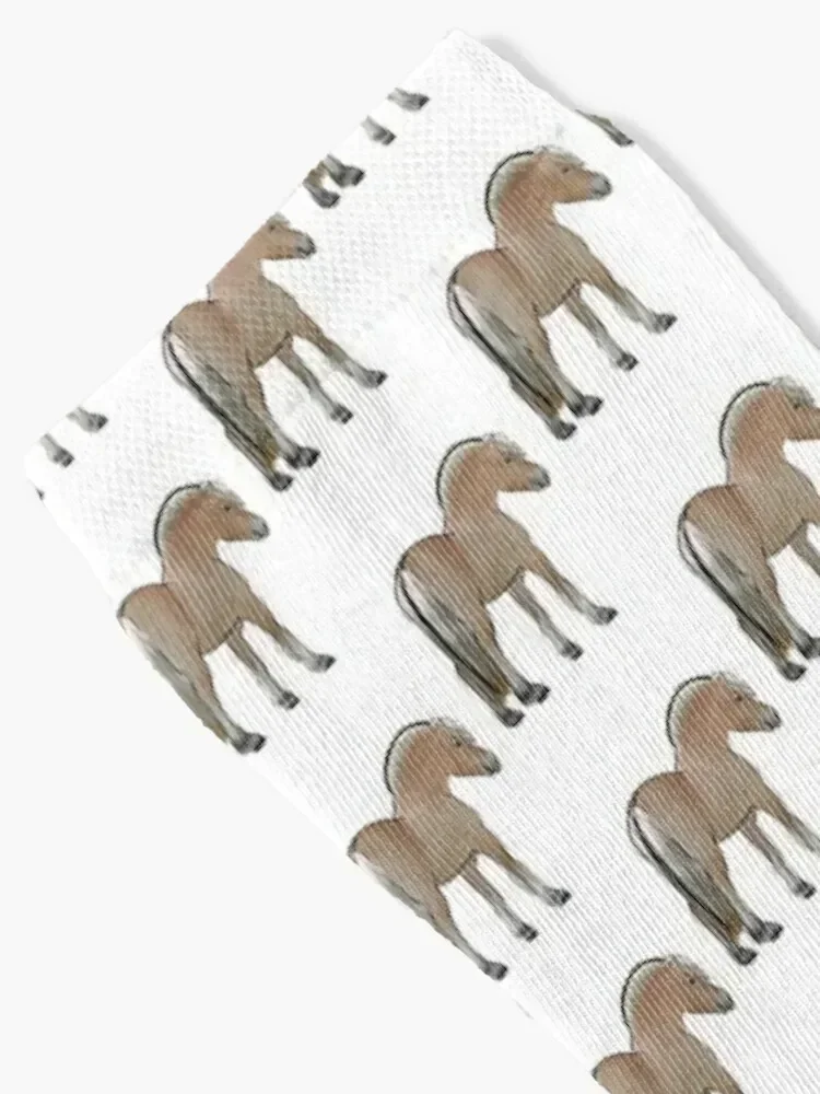 Fjord Horse Socks funny gifts japanese fashion Antiskid soccer Boy Socks Women's