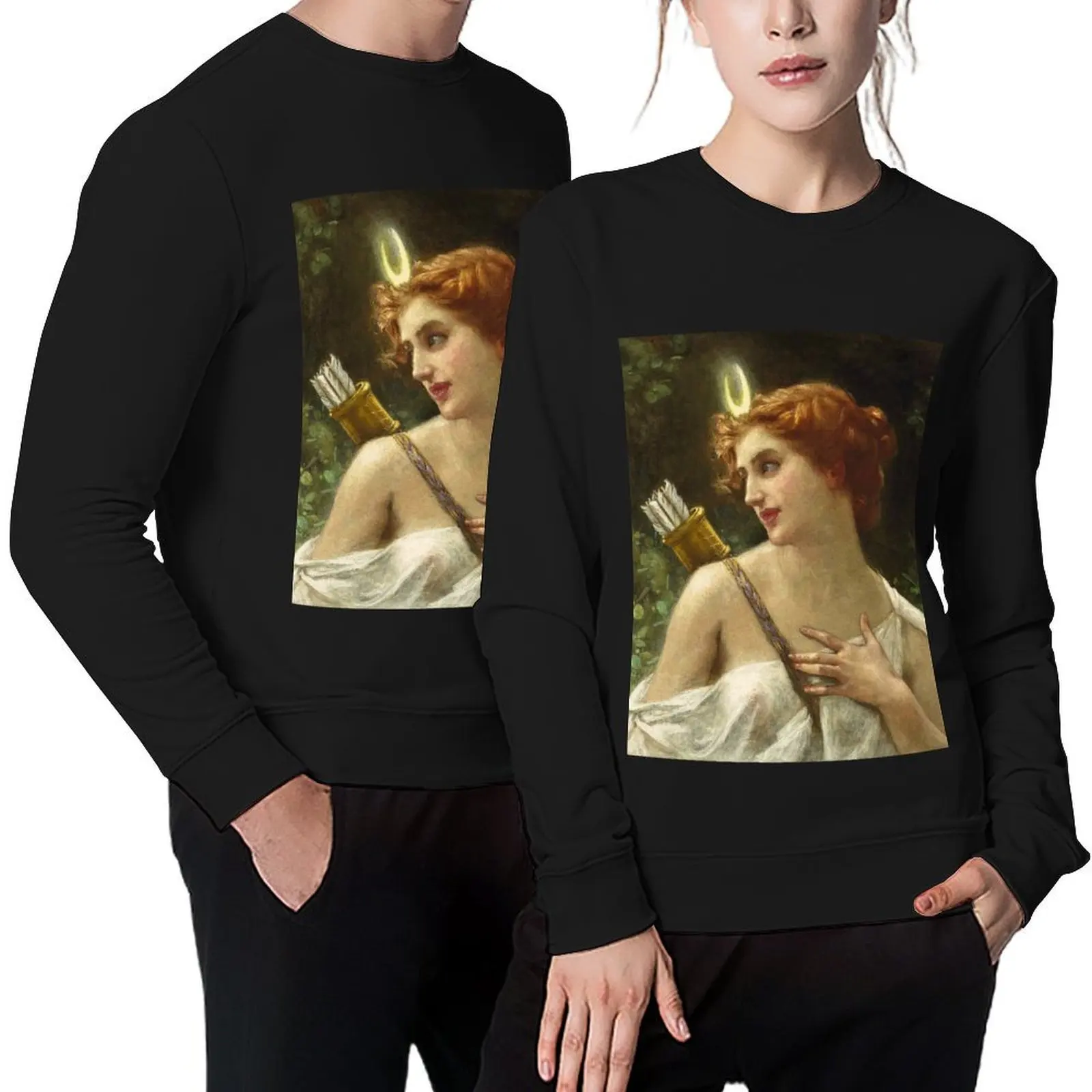 

Diana the Huntress by Guillaume Seignac (1870-1924) in HD Pullover mens clothing japanese style anime clothing sweatshirt male