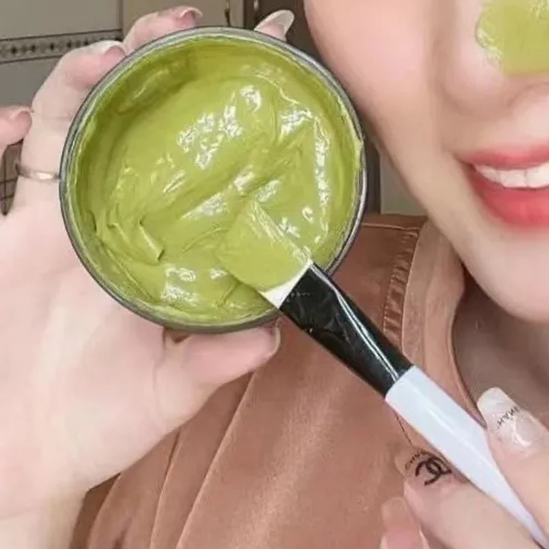 120 جرام إصلاح، منعش، أبيض، تتلاشى التجاعيد، نظيفة، أرضية، قناع ديكاب، تمرين عضوي #1