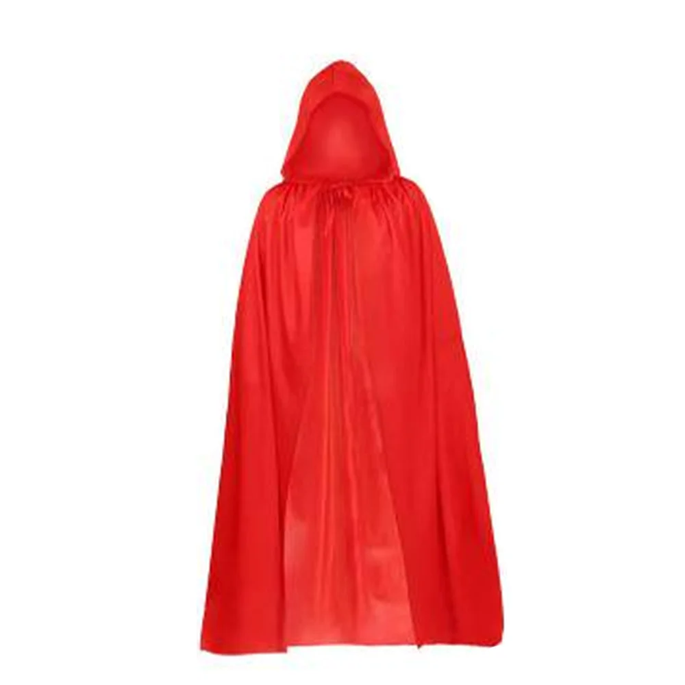 مجموعة أزياء الهالوين الشيطان من PESENAR للرجال، عباءة قابلة للعكس، عصابة رأس على شكل قرن الشيطان، شوكة حمراء