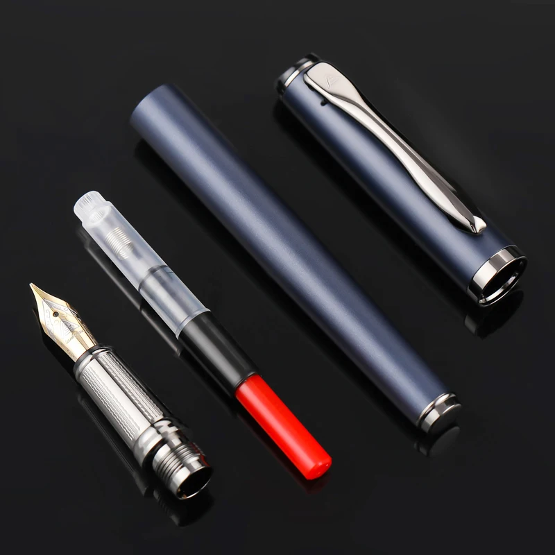 High Quality Forest Metal Fountain Pen Beautiful Tree Texture Excellent Writing Business Office Pen  Stationery Supplies