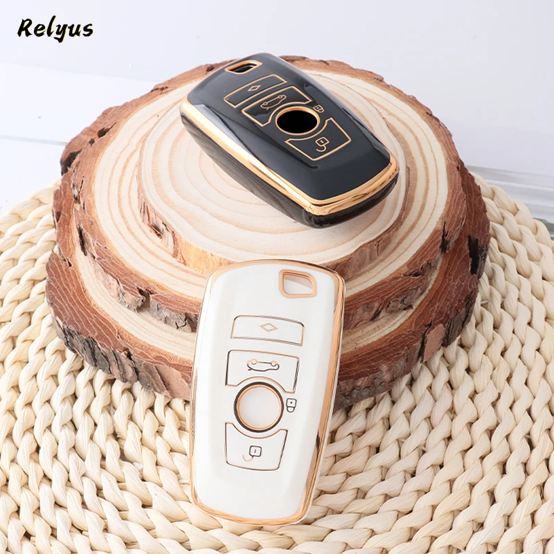 High End TPU Car Key Case Cover Shell for BMW X3 G01 F11 X1 F34 X5 Series 1 3 5 7 F15 F16 F30 F25 F18 M3 M4 Car Accessories