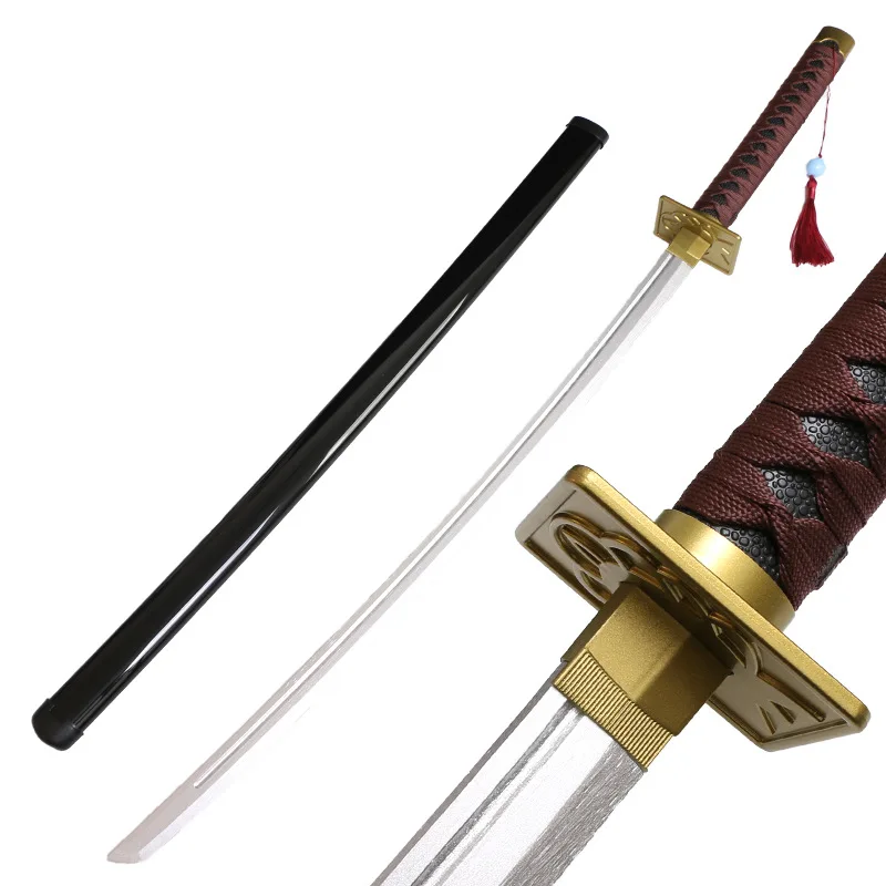 102 cm/40,16 Zoll Samurai Schwert Anime Peripherie mit Scheide Waffen Modell Requisiten, die Zeit, dass ich als Schleim wiedergeboren habe