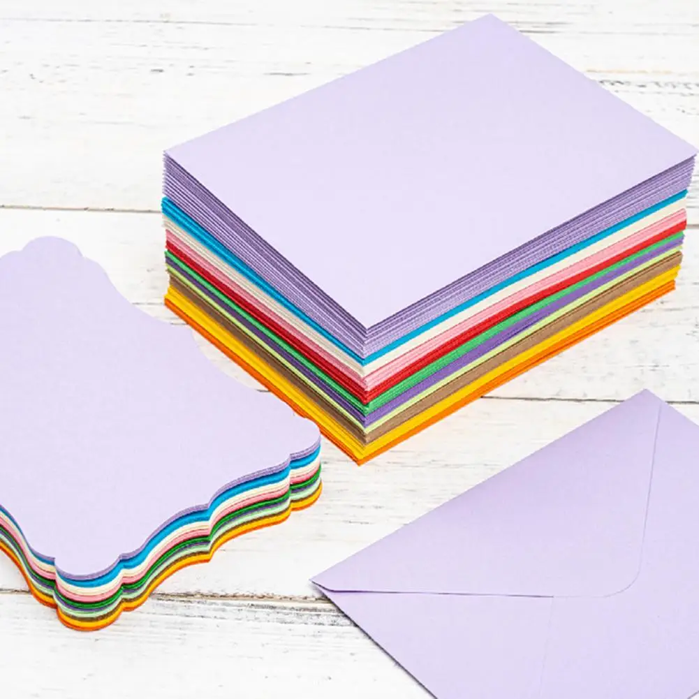 blank-cards-for-holiday-messages-50-sets-wavy-edge-envelope-card-set-solid-color-smooth-writing-for-invitations-for-wedding