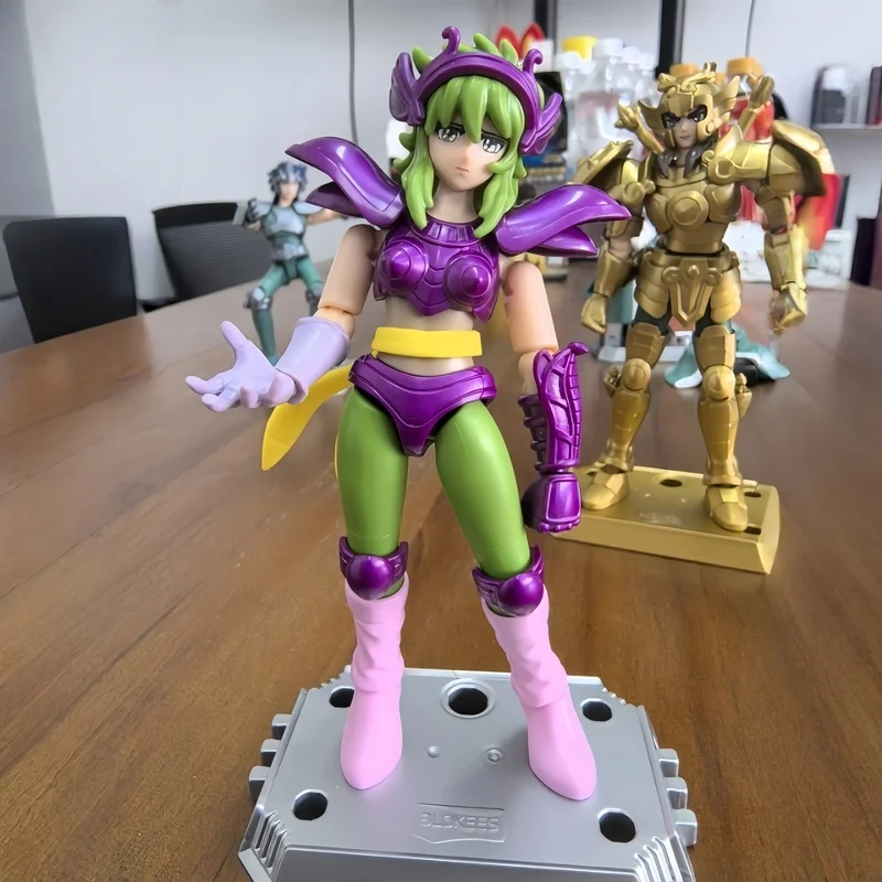 Оригинальные блоки Blokees в наличии Saint Seiya Aquarius Hyoga Star Collection Series, 2-я волна, строительный блок, глухая коробка, экшн-фигурки, игрушки