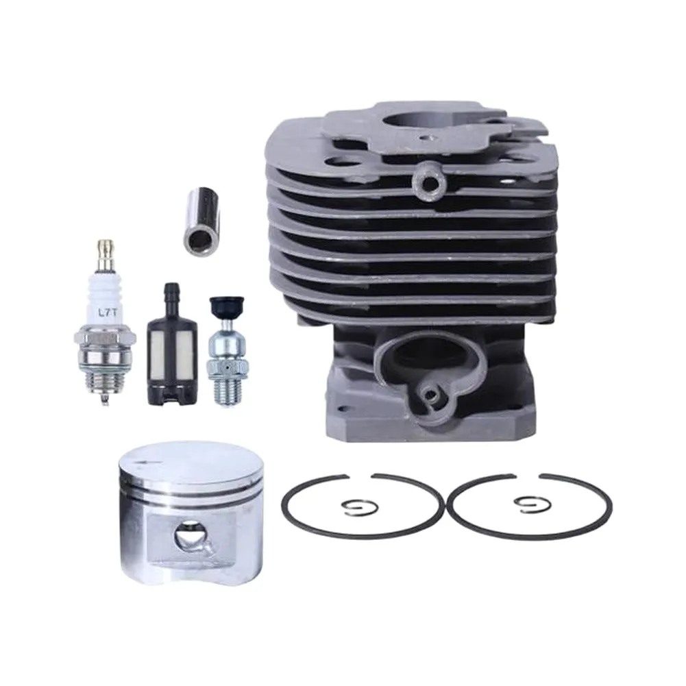 Engine Rebuild for Kit 44mm Cylinder Kit For Outdoor Cutting Tasks Replacement Cylinder Components For FS400 Chainsaws