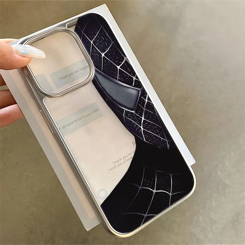 Marvel New Venom Spider Man Phone Case For iPhone 16 15 14 Pro Max 13 12 11 Pro Max 7 8 Plus XR XS Max Y2K Anti Fall Back Cover