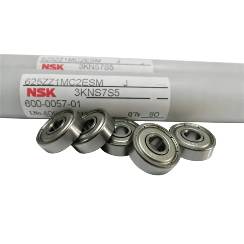 20pcs original NSK high speed bearing 625ZZ 5*16*5 mm R-1650HH 625 625Z miniture ball bearing 5x16x5mm motor Wire cut bearings