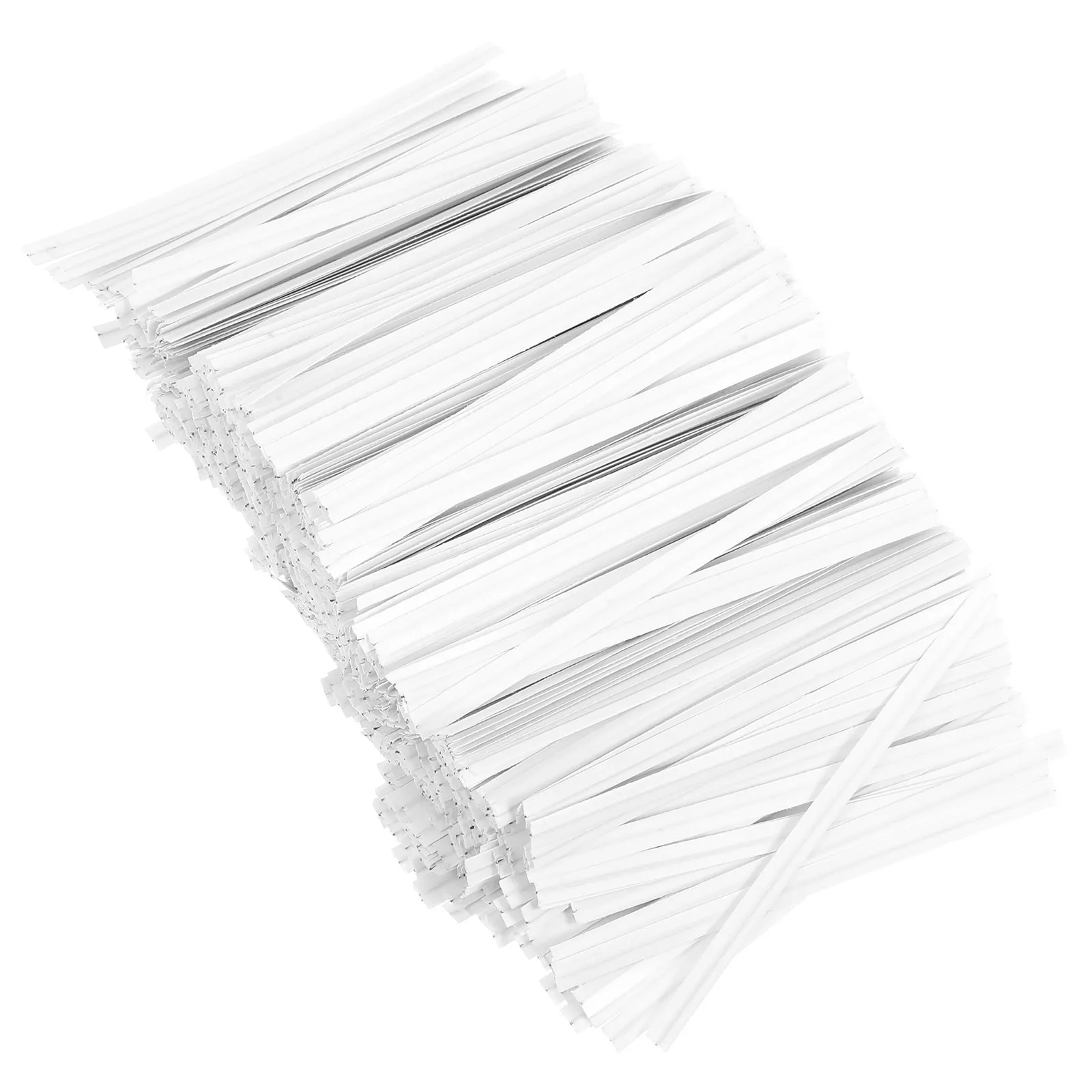 1000Pcs Kraft Paper Baking Candy Packaging Sealing Ties Durable Elegant Freshness Gift Bag Twisting Ties Festival Accessories