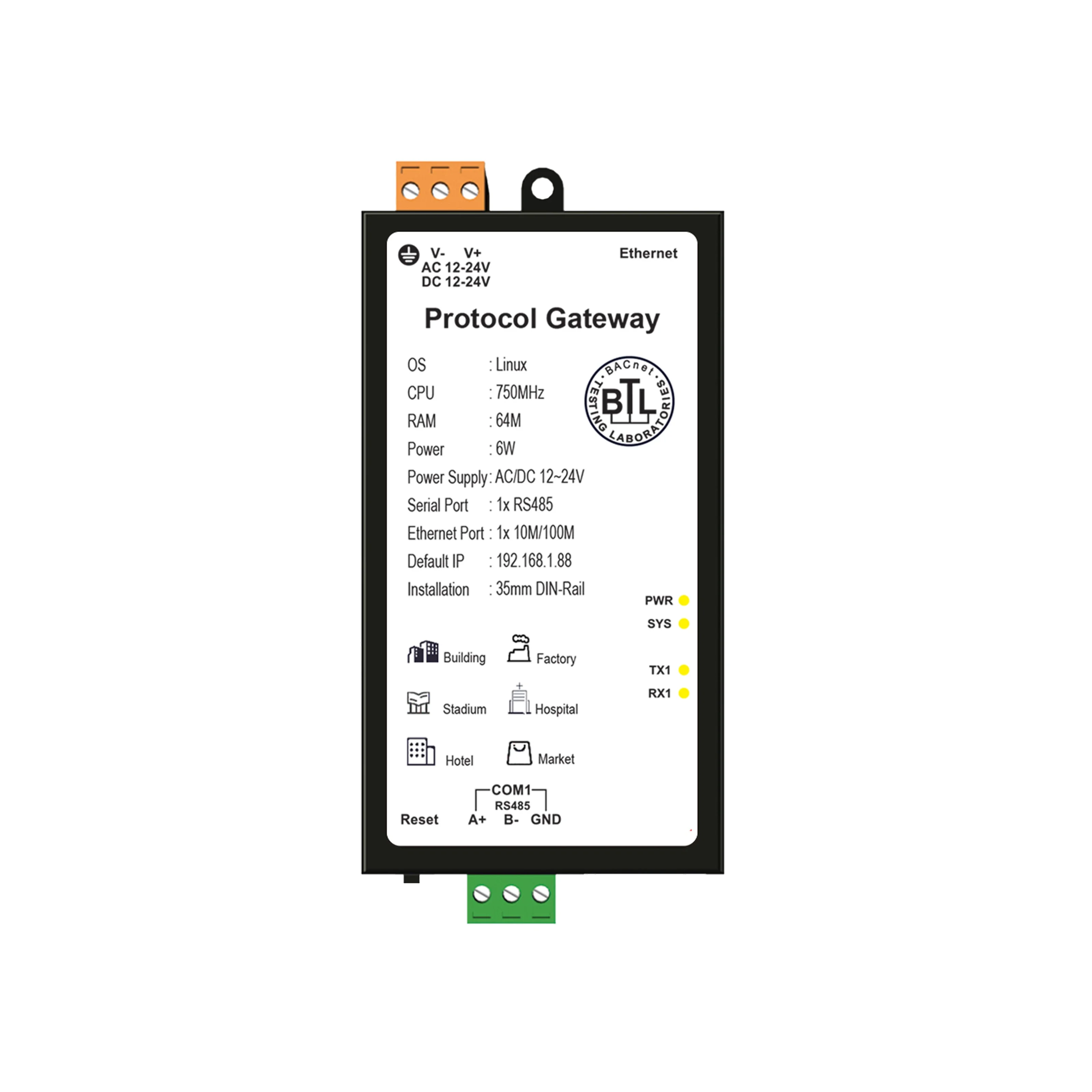 

2025 Milesgo BACnet Modbus to Sie S7 WinCC SMART LINE OPC UA Date Collection CE ROSH Certification