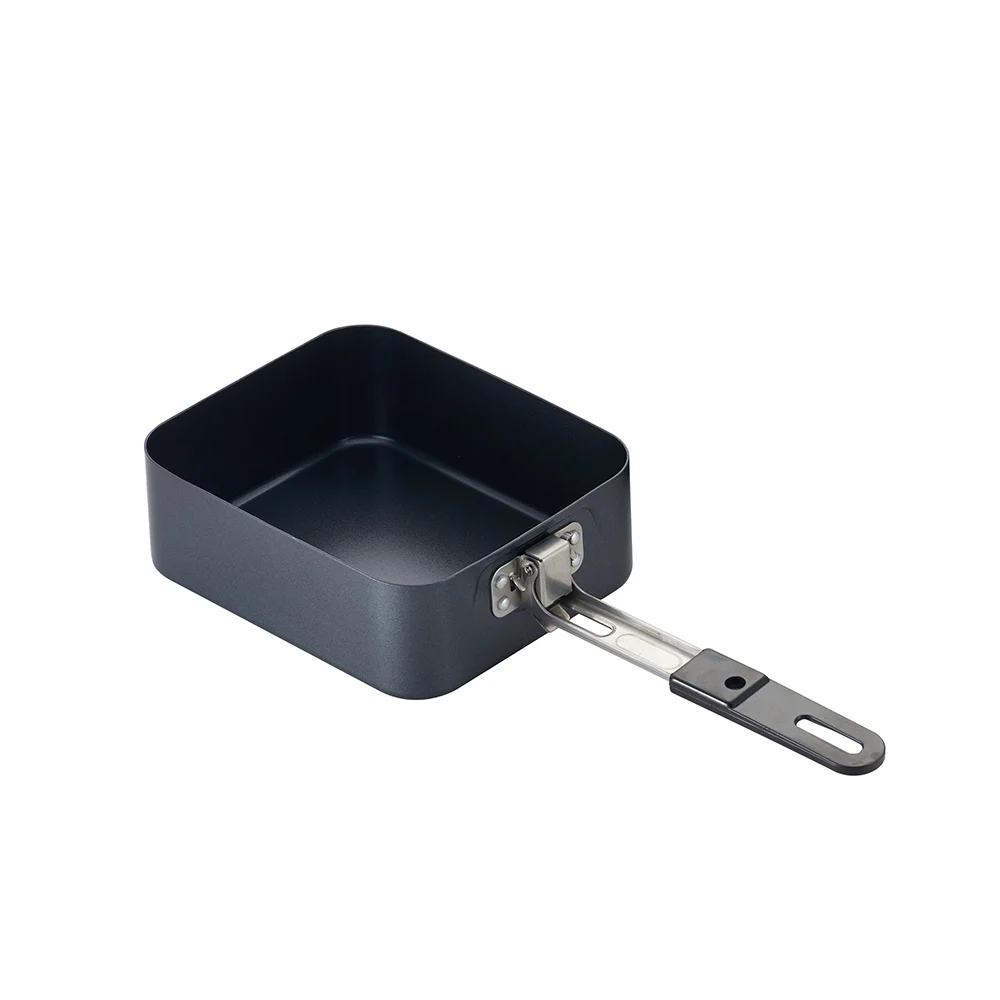 Lightweight Tin Outdoor Lunch Box Aluminum Non Stick Camping Cookware Mess Kit