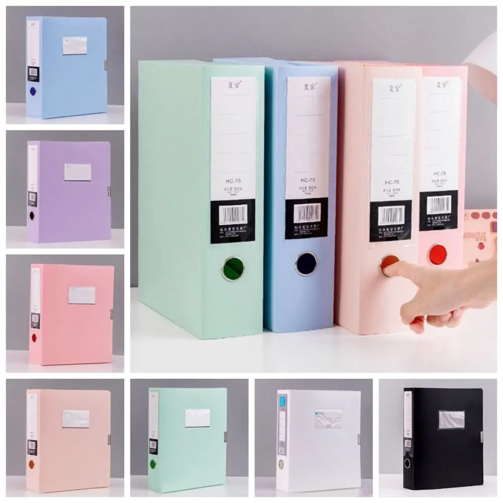 Morandi Archive Box A4 Document Information Box Storage Box Folder Office