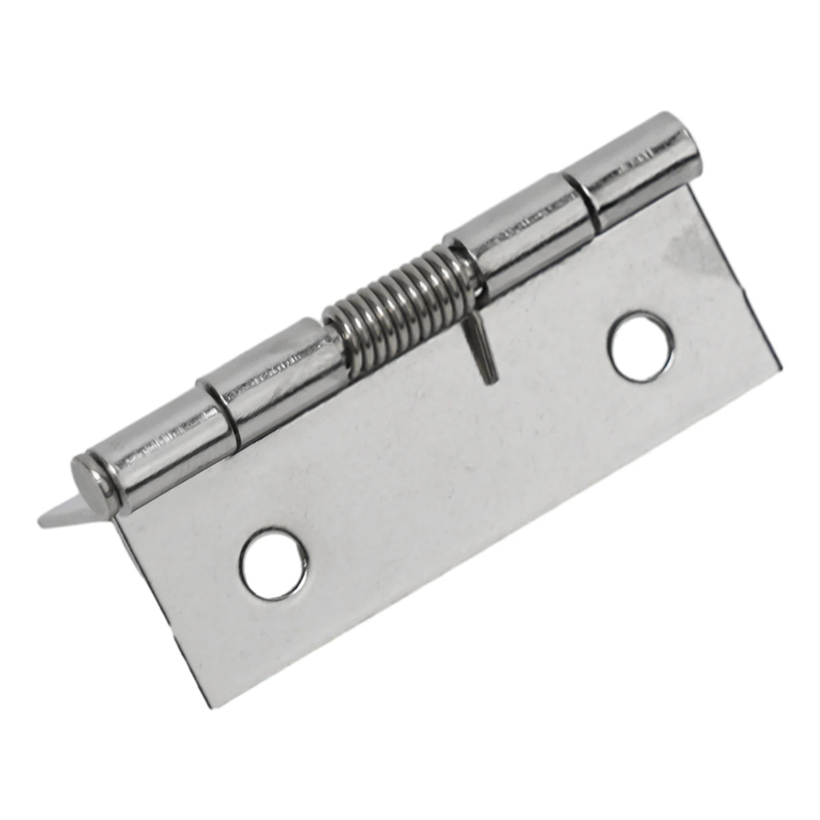 DIY Hardware Cabinet Door Internal Hinge Self Closing Spring Stainless Steel Self Closing Design 2 3 4inch Silver