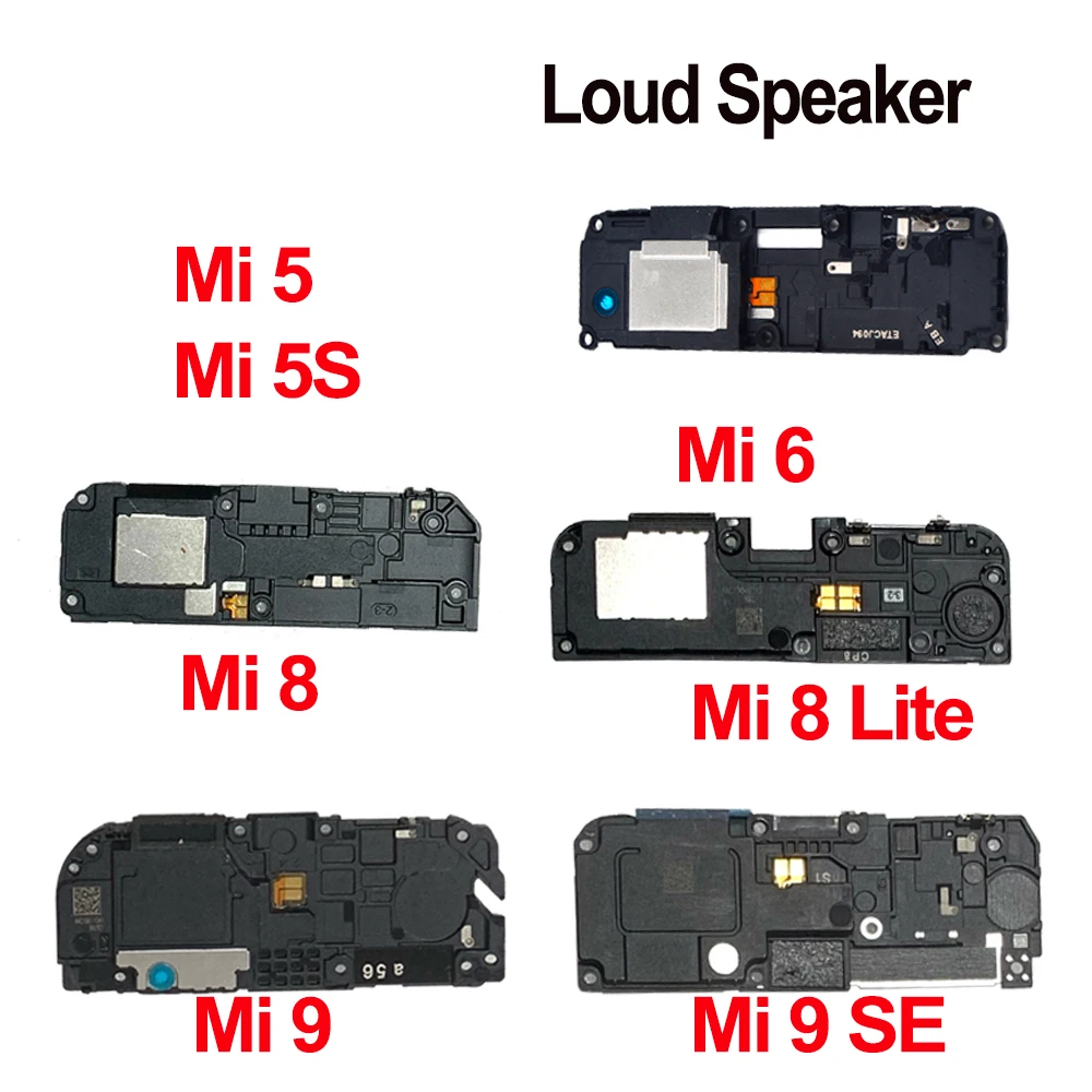 

For Xiaomi Mi 5 5S 5X 5C 6 6X 8 9 Lite Loud Speaker Loudspeaker Buzzer Ringer Replacement Part Mi 9 SE Loud Speaker Flex Cable