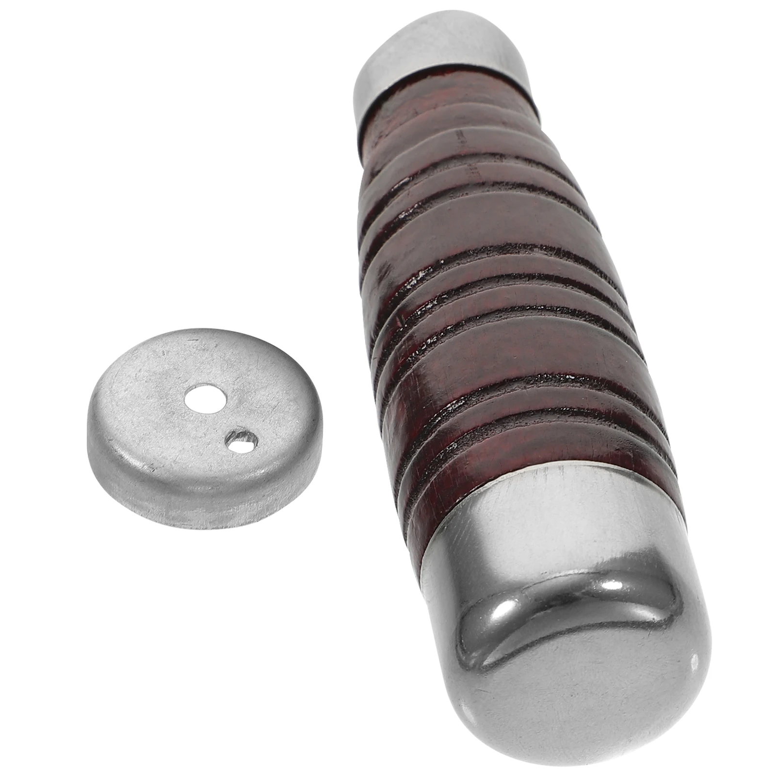 

Wood Handle Kitchen Replacement Accessories Non Skid Wooden Handle Tool Grip Utensils Chopping Replaceable Grip