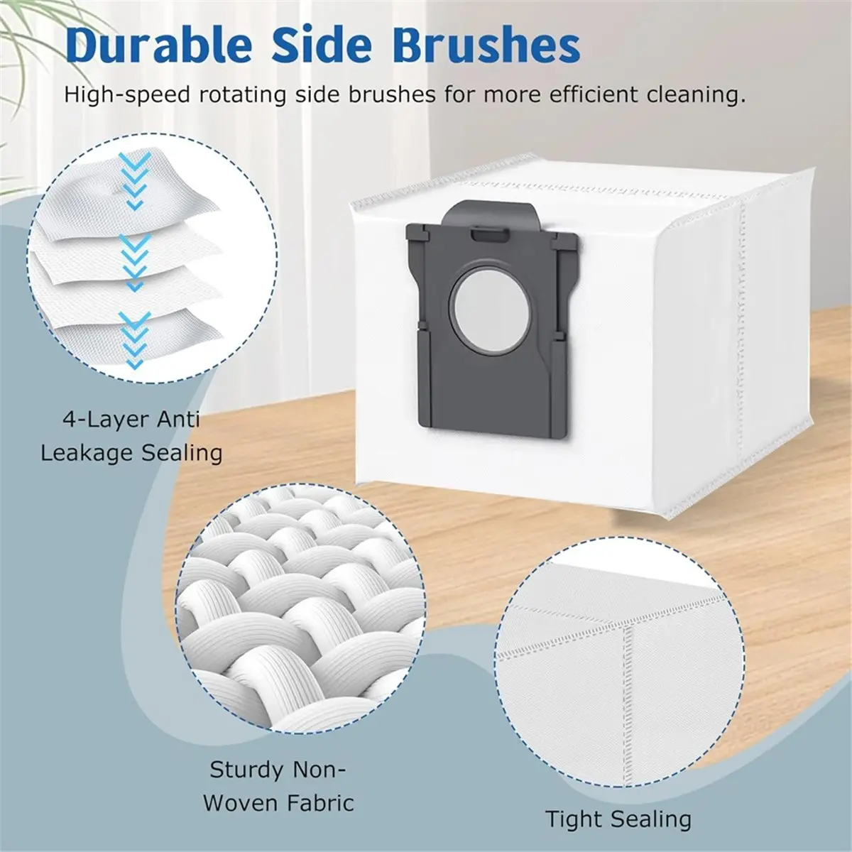 12PCS Vacuum Mop Cl… - image