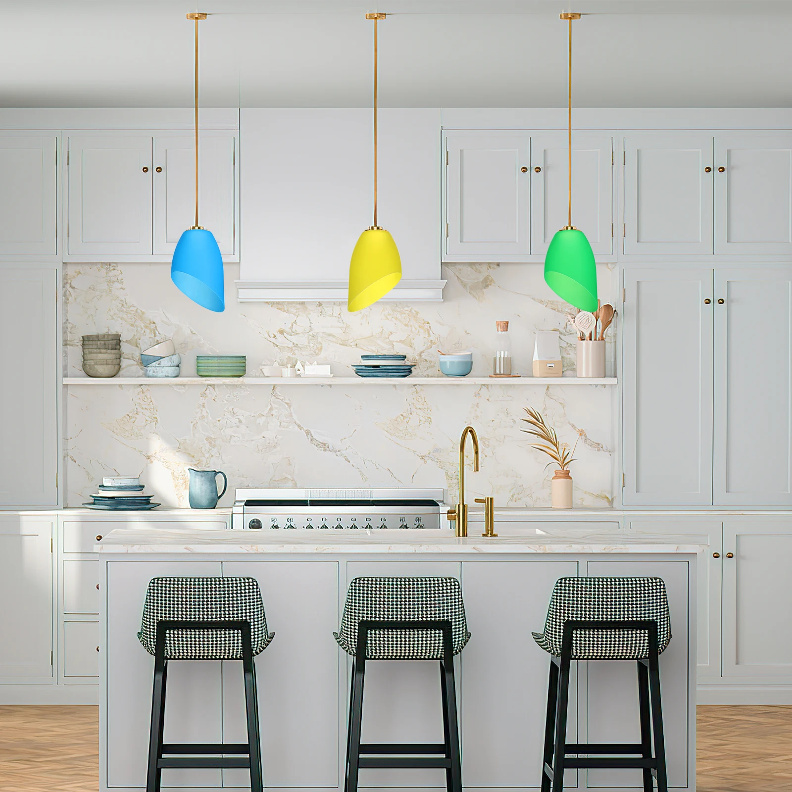 

Plastic Lampshade Bright Colors Design Table Desk Bedside Hanging Floor Lamps Replacement Cover Accessories Lamp Shade