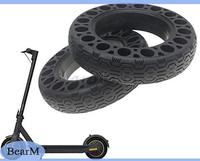 60/ 70-6.5 Solid Tire for Ninebot Segway Max G30 Hard Dimpled Scooter Puncture Proof 10 Inch Wheel
