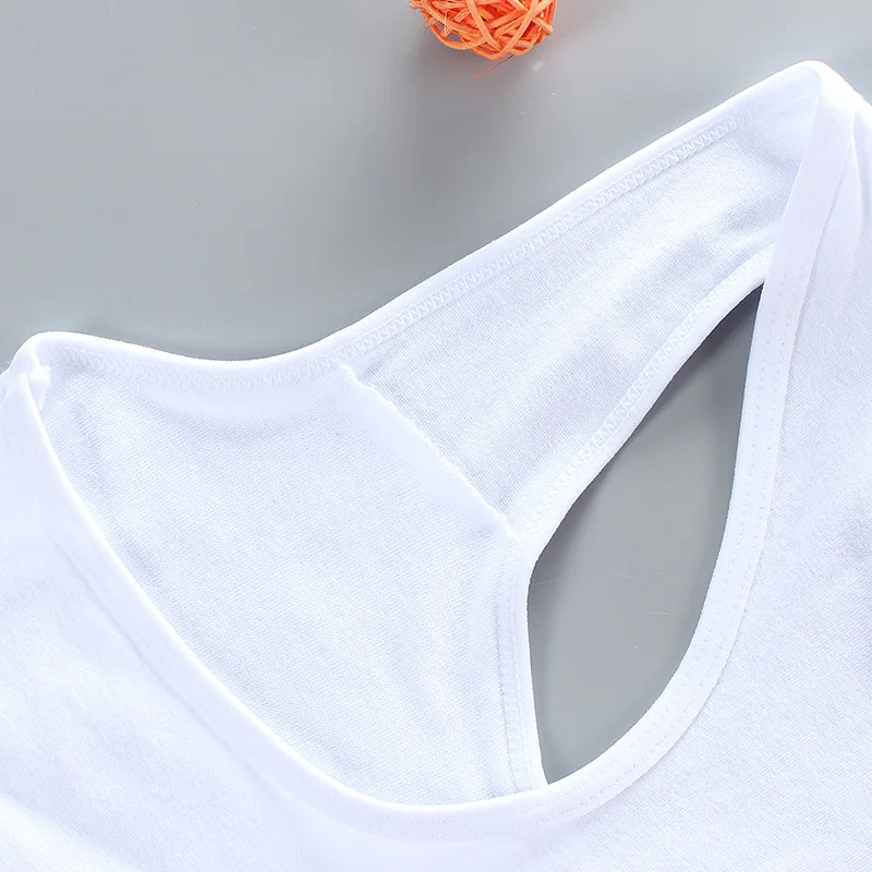 1PC 8-18Y Cotton Teenage Girl Sports Training Bra Puberty Adolescent Vest Wireless No Pad Kids Bra Underwears Children Tank Tops - view 5