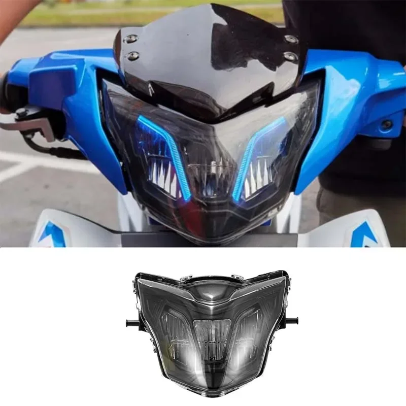 

LED Motorcycle Accessories Modified Front Headlight Fit for Yamaha LC135 EX135 V2-V7 headlight Light lamp