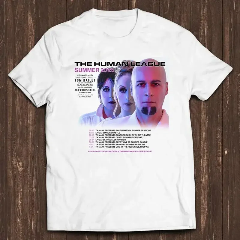 The Human League Band Summer Tour T Shirt Full Size S 5Xl