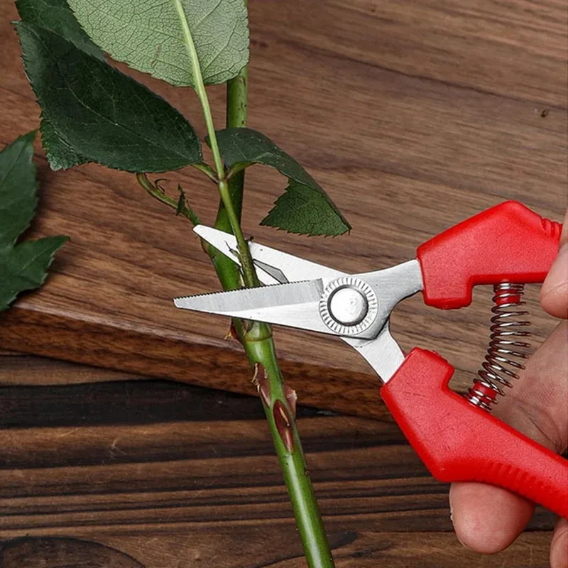 Gardening Hand Pruner Micro-Tip Pruning Snips Leaf Trimmer Florist Scissor For Plants Garden Scissors Pruning Shears