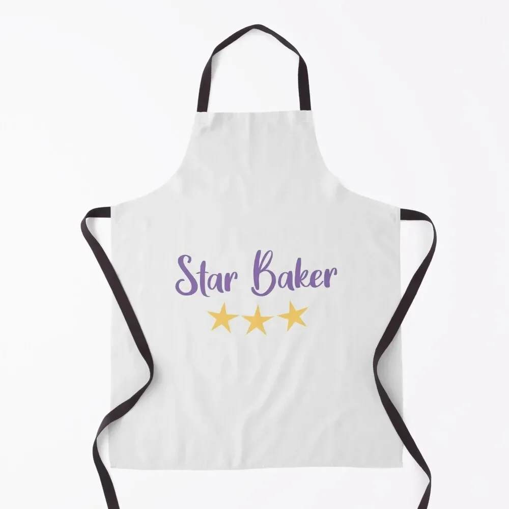 

pastel star baker Apron Home Cleaning barber men Bib For Kitchen Apron