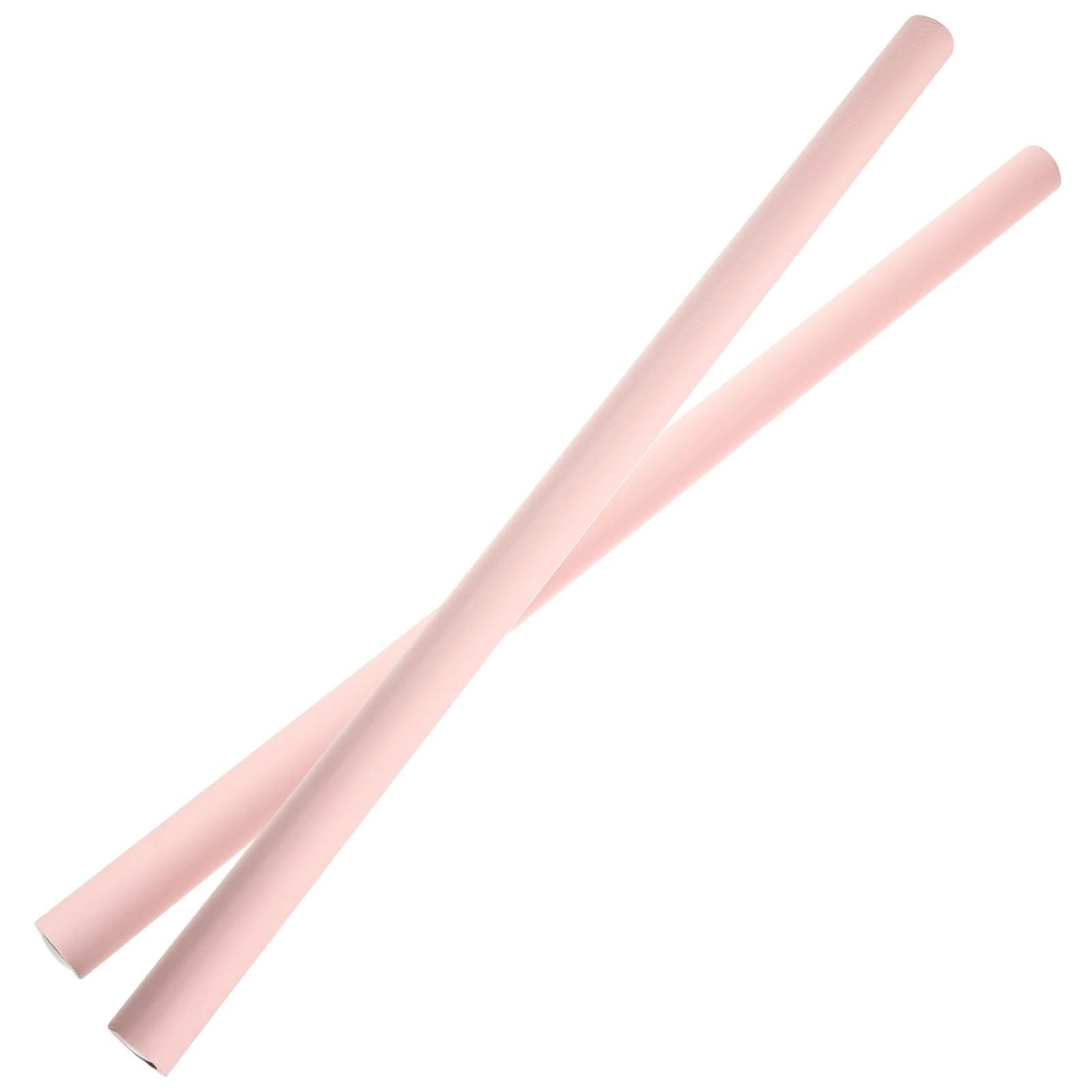 

2pcs 60cm Pink Foam Covered Metal Dance Body Training Sticks Lightweight Yoga Fitness Mobility Stretching Tools