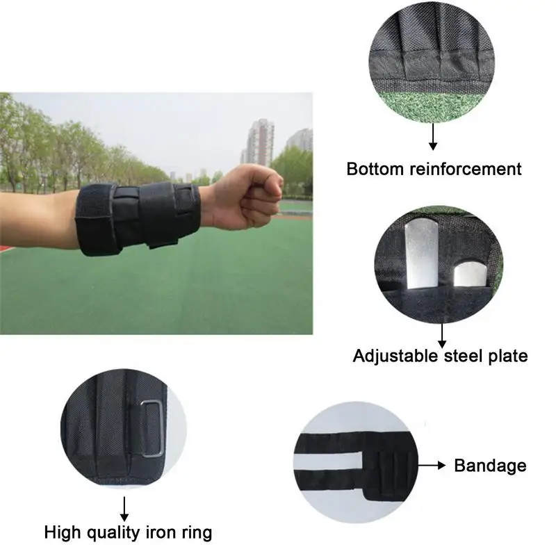 Adjustable Ankle Weights Wrist Support Strap Fitness Sports Exercise Running Walking Jogging Gym Ankle Weight Lifting Protector