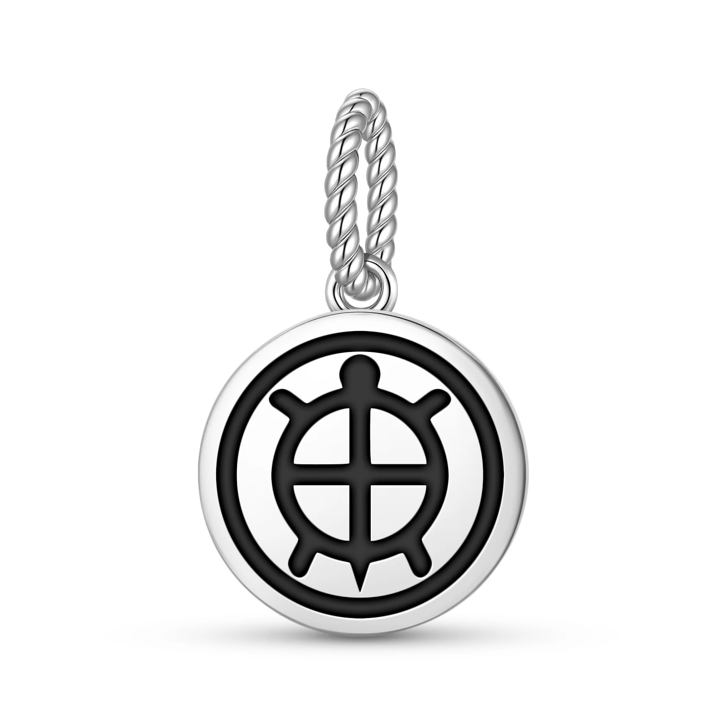 Lakota Sioux Tortoise Umbilical Bag Bracelet 925 Sterling Silver Symbol Adjustable Tennis Zircon Chain for Women Jewelry Fashion